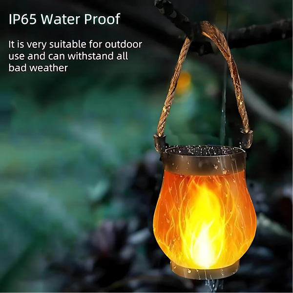 Magical Solar Flame Lantern