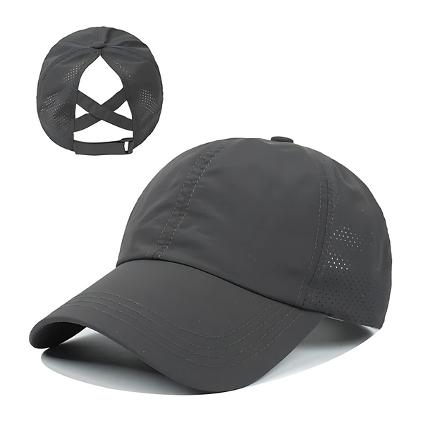 Quick-Dry Ponytail Cap