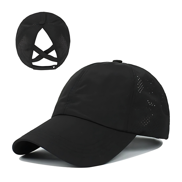 Quick-Dry Ponytail Cap