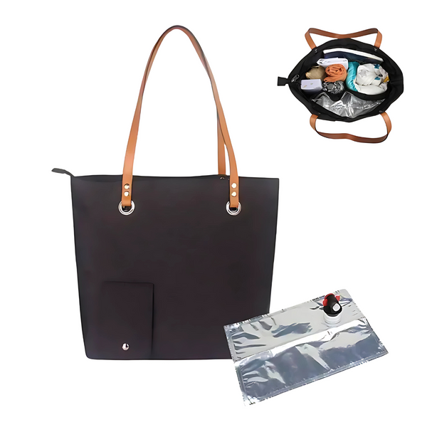 Stylish Wine Tote Bag